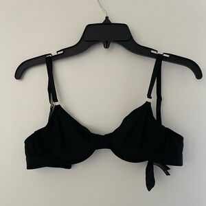 Pepper Unlined Black Bra